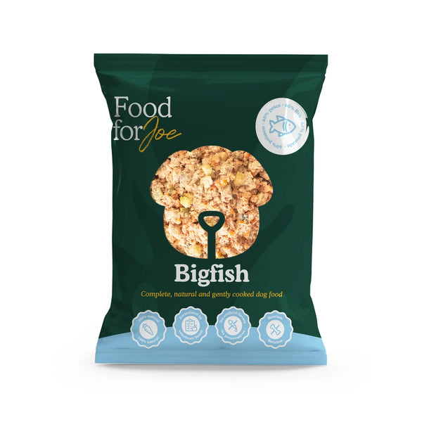 Food For Joe Bigfish - menú de pescado para perros 400 g