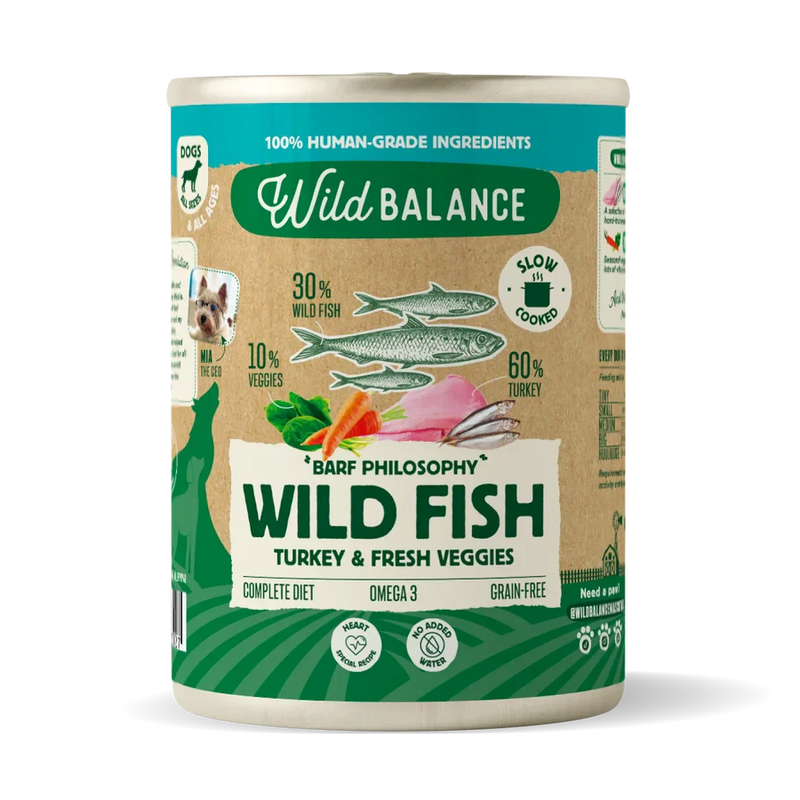 Lata Wild Balance 400gr WILD FISH
