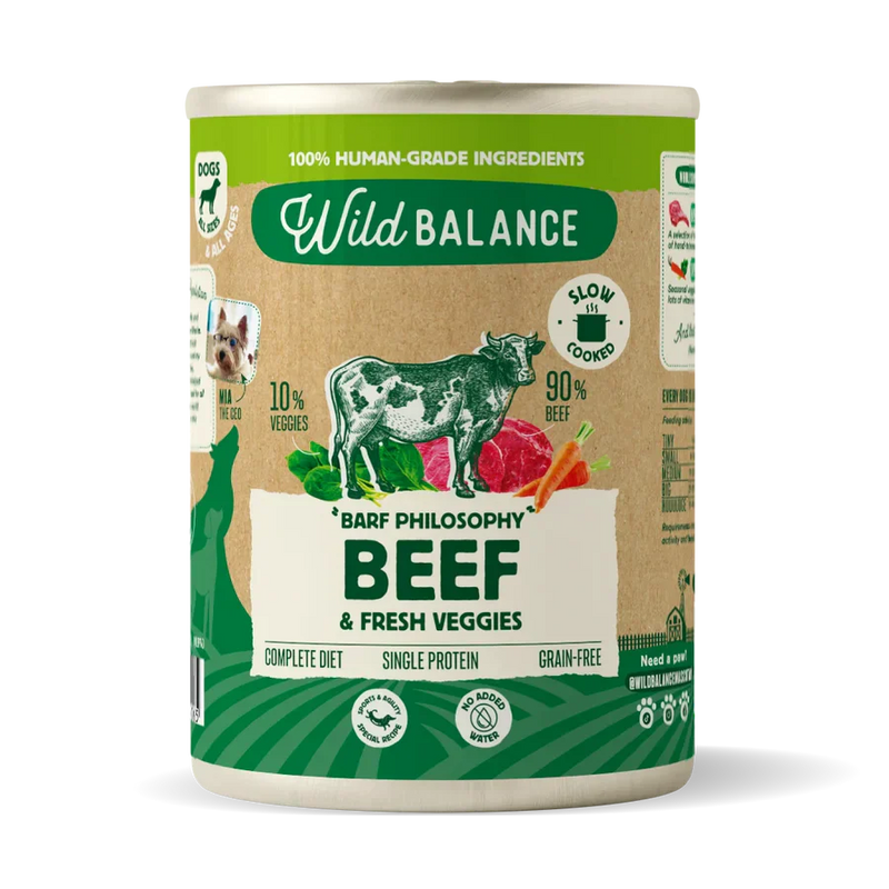 Lata Wild Balance 400gr BEEF