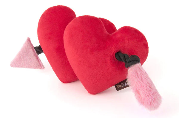 Peluche Puppy Love Fur-ever Corazones, perros y gatos