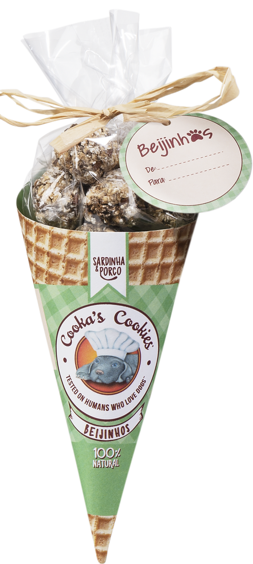 Besitos de Sardina y Cerdo Cookas Cookies