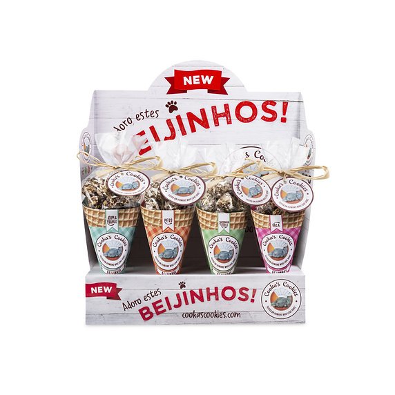 Besitos Cookas Cookies Ternera