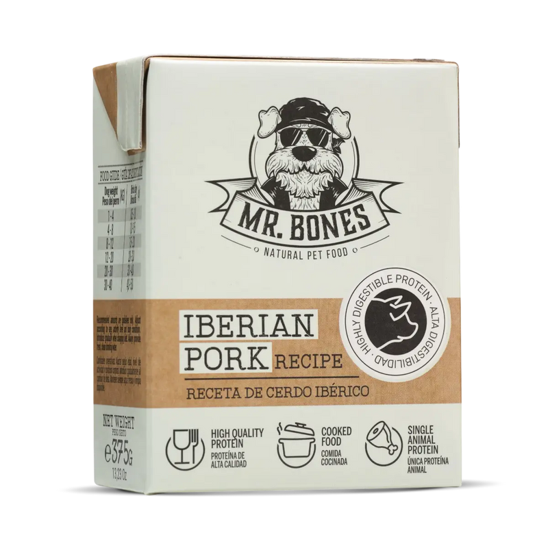 Mr Bones Comida Húmeda Cerdo Ibérico 375g