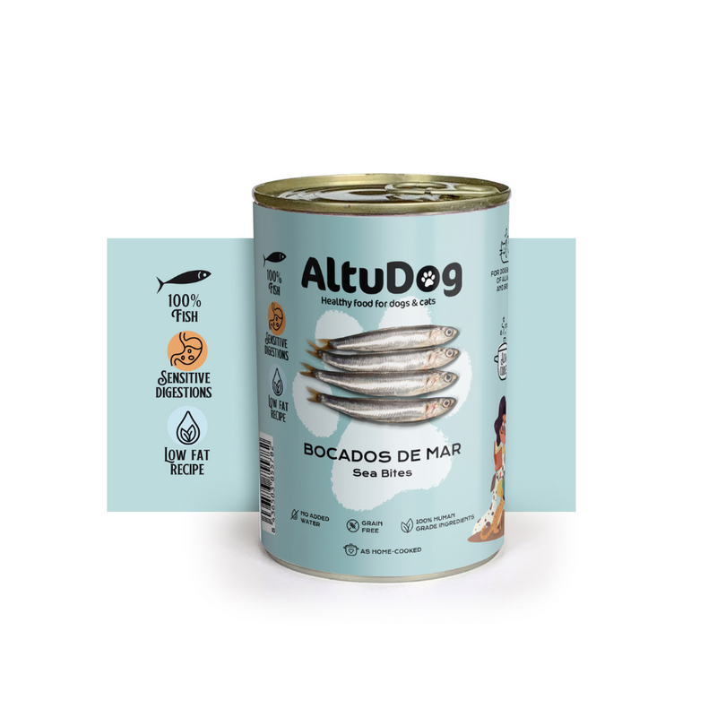 Altudog Bocados de Mar Para Perros y Gatos 400gr