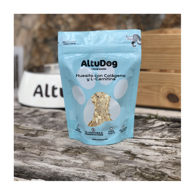 AltuDog Huesito con Colágeno y L-Carnitina para perros |Barf Canarias|