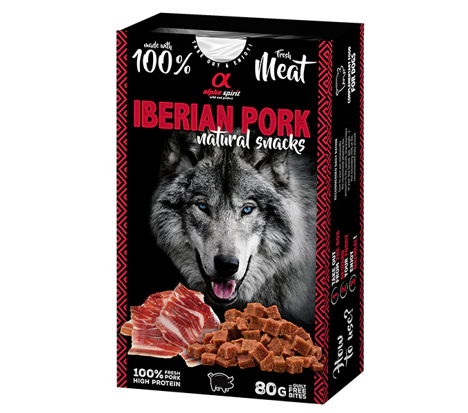 Natural Snack Alfa Spirit CERDO |Barf Canarias|