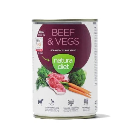 Natura Diet Lata Terneravy verduras 400gr