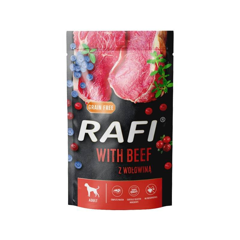 Rafi Alimento humedo de ternera 500gr
