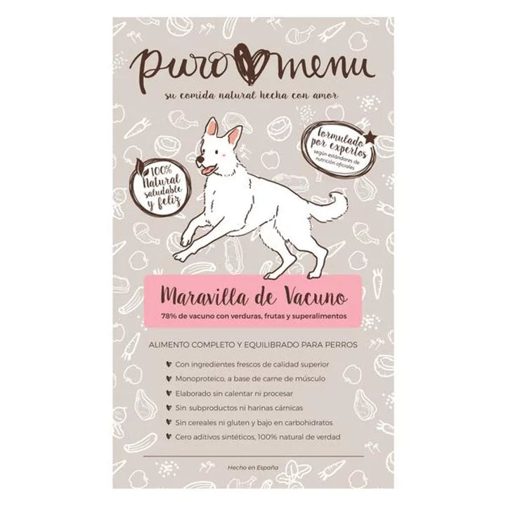 Puro menu Bandeja Maravilla de Vacuno 1kg