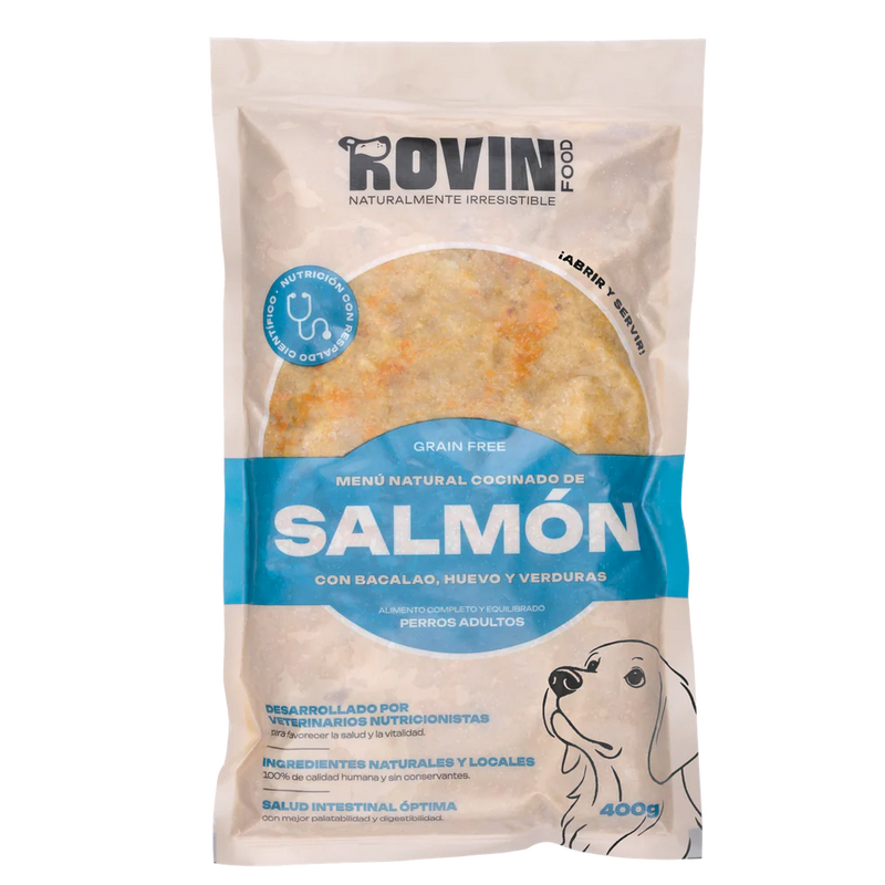 Rovin Food Menu Salmon - Perros