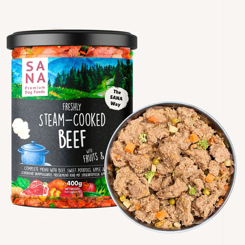 Comida en tarro Sana Ternera, 400 gr