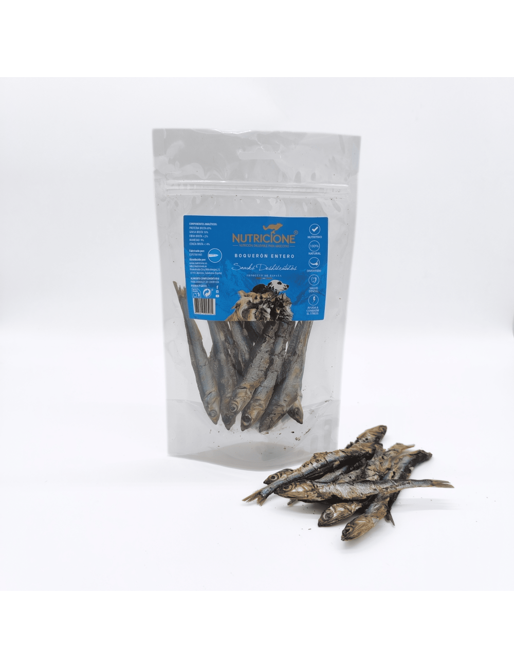 Boquerones enteros Nutricione |Barf Canarias|