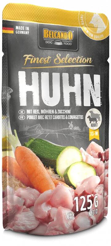 Pouch pollo, arroz y calabacin belcando 125gr
