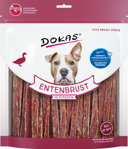 Dokas Tiras de pechuga de pato 500Gr