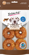 DOKAS Donuts con pechuga de pollo 160 gramos