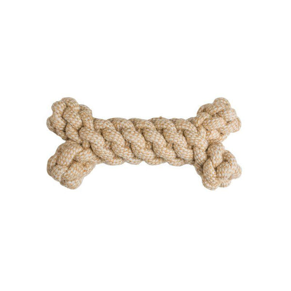 Hueso, yute/algodón reciclado, 18cm