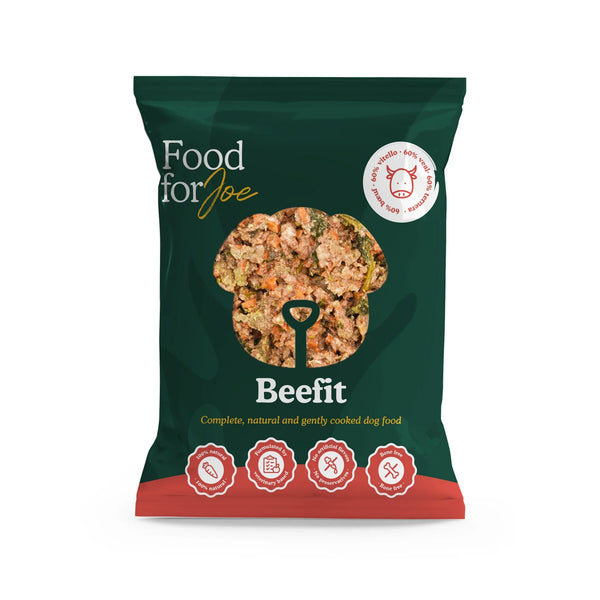 Food For Joe Beefit - menú de ternera para perros 800g