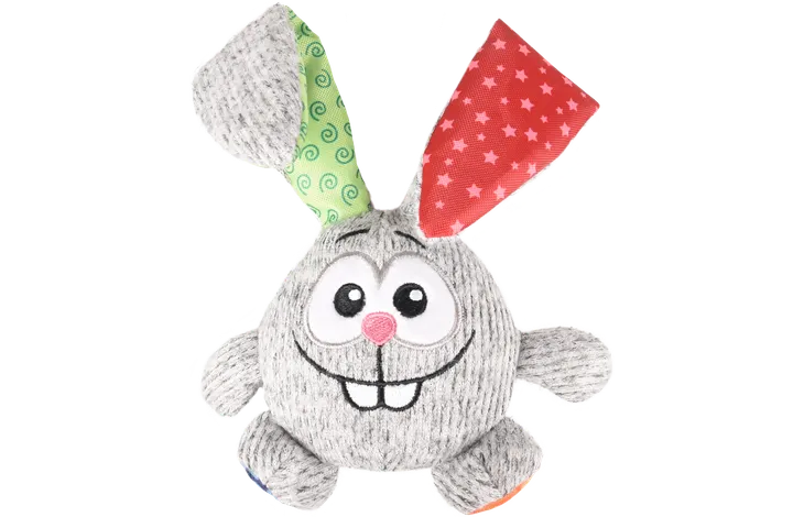 Flamingo Cheery Conejo de Peluche con Orejas Móviles para Perros