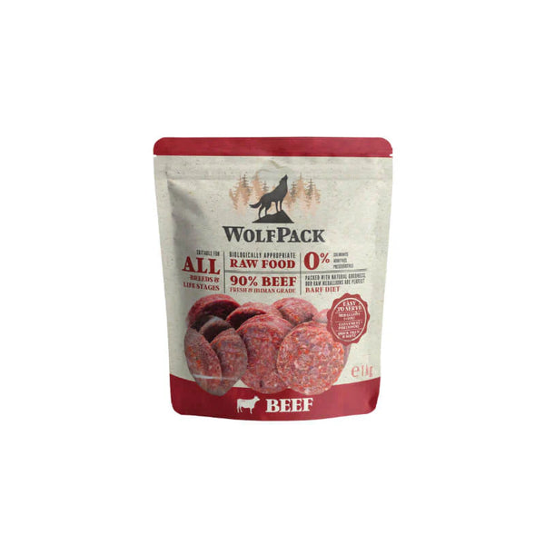 Barf Wolfpack Ternera 1kg