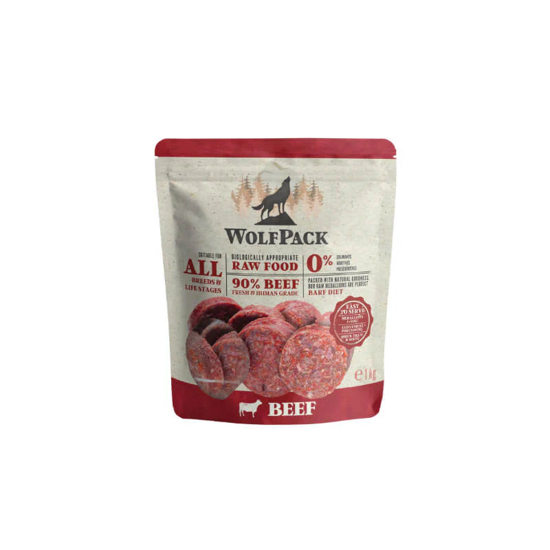 Barf Wolfpack Ternera 1kg