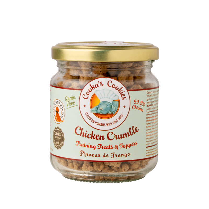 Cookas Cookies Crumble de pollo |barf canarias|