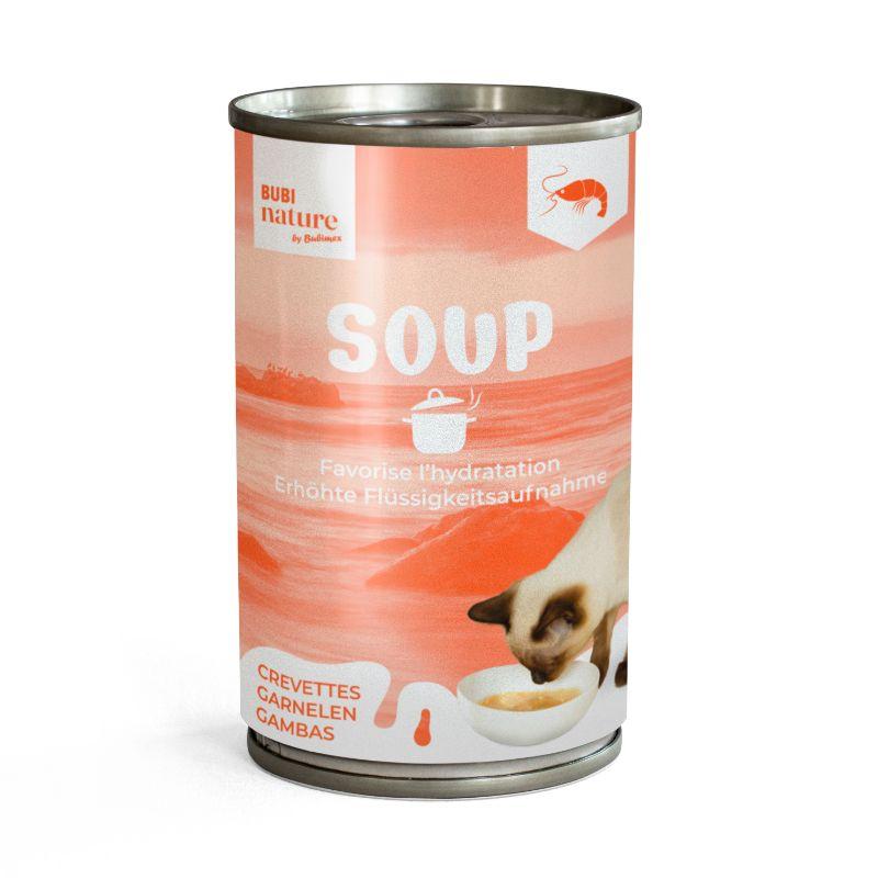 BUBIMEX Nature Sopa de Camarones 135g - Para Gatos