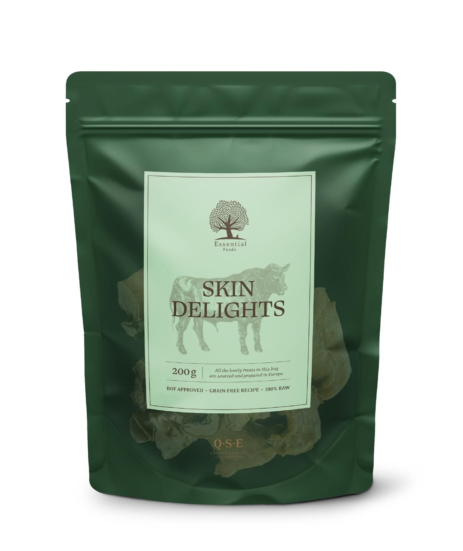 Essential Foods Piel de res 200gr