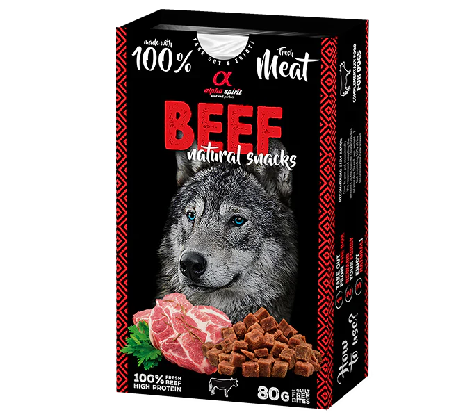 Natural Snack Alfa Spirit ternera |Barf Canarias|