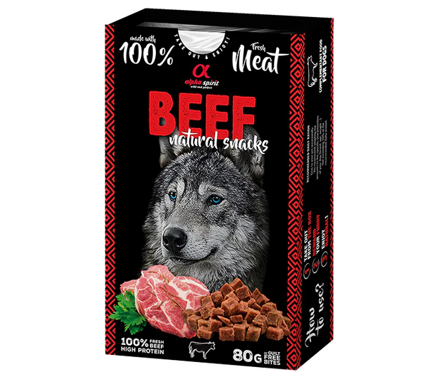 Natural Snack Alfa Spirit ternera |Barf Canarias|