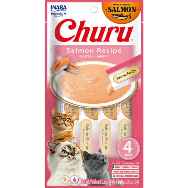 Churu receta de salmon 4x14gr