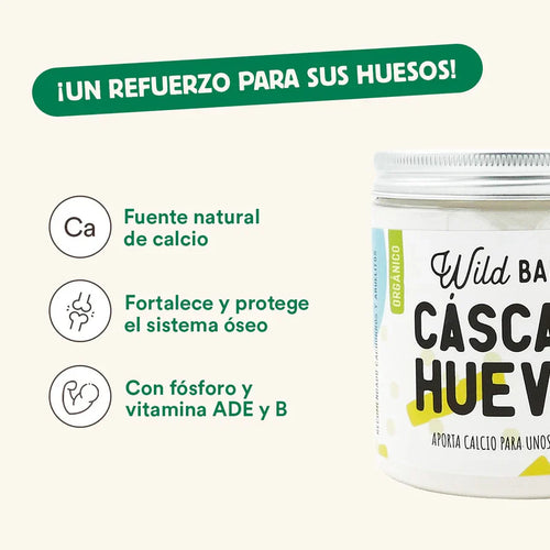 Cascara de Huevo Wild Balance |Barf Canarias|