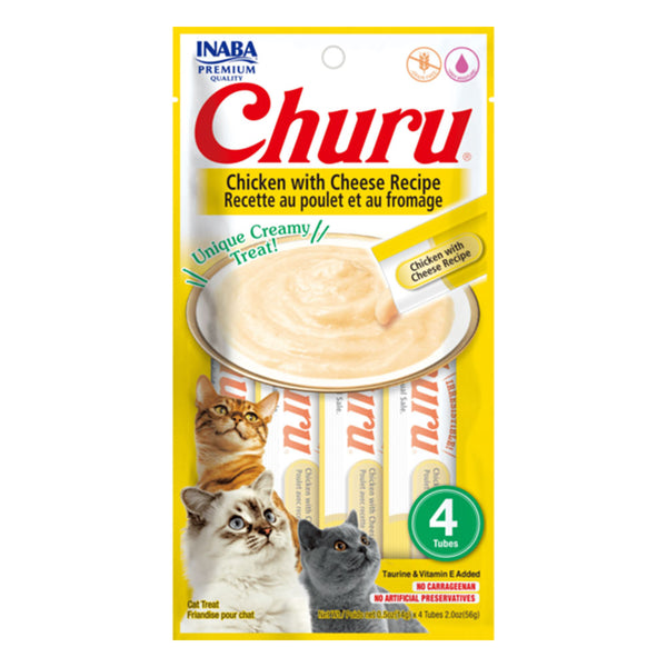 Churu receta de pollo con queso 4x14gr