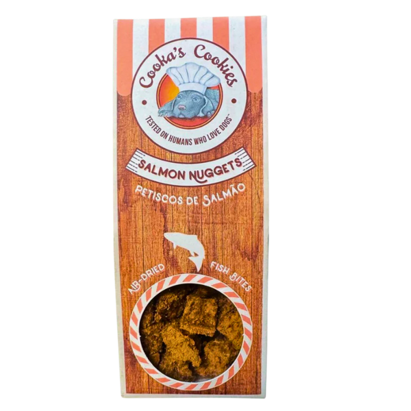 Cookas Cookies Nuggets de salmón 70 gr