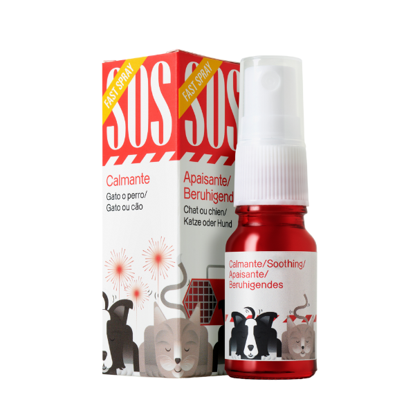 SOS Spray tranquilizante para gatos y perros