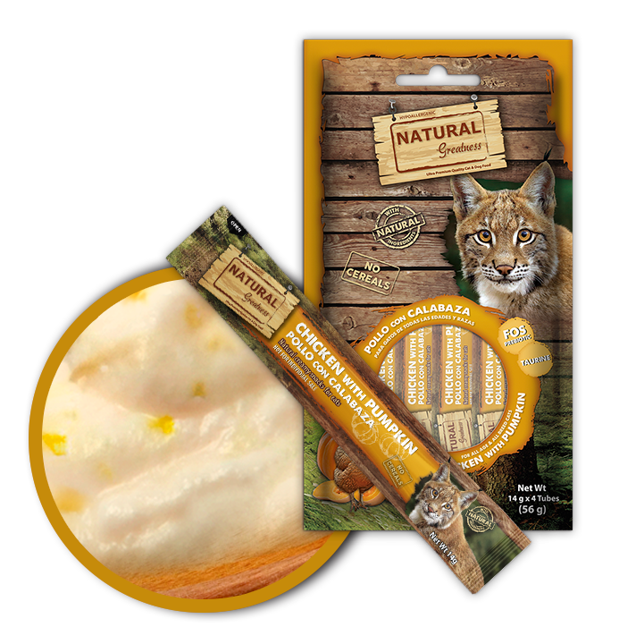 Natural greatness pollo con calabaza 4x14gr