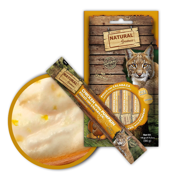 Natural greatness pollo con calabaza 4x14gr