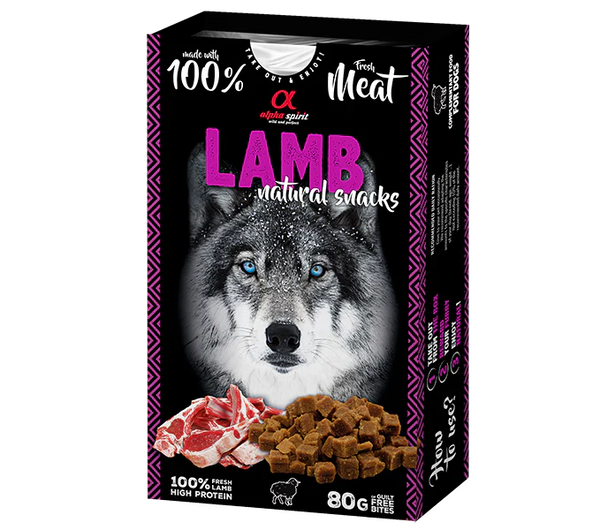 Natural Snack Alfa Spirit CORDERO |Barf Canarias|