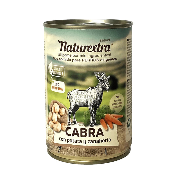 Lata Naturextra Cabra 400gr