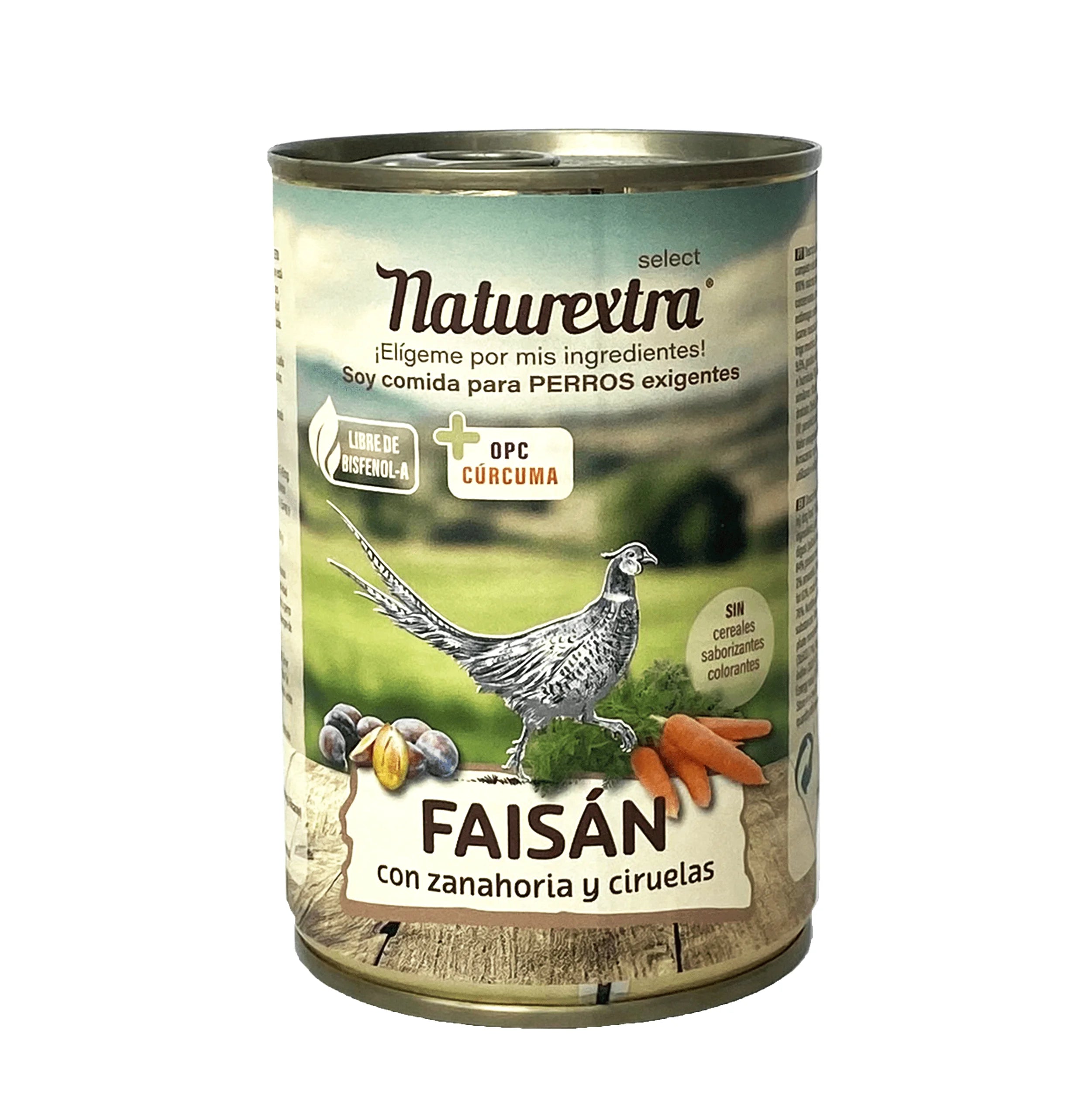 Lata Naturextra Faisan 400gr