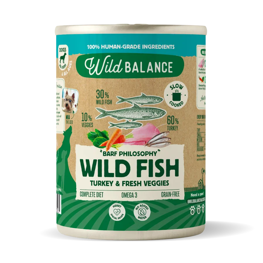 Lata Wild Balance 400gr WILD FISH