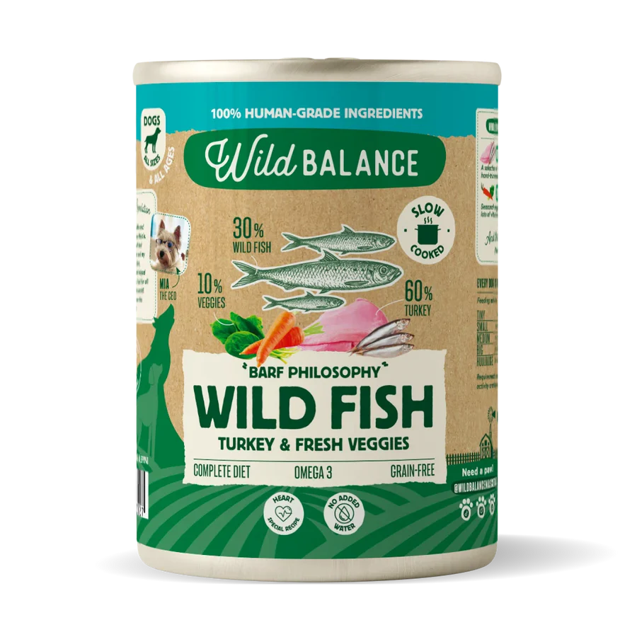 Lata Wild Balance 400gr WILD FISH