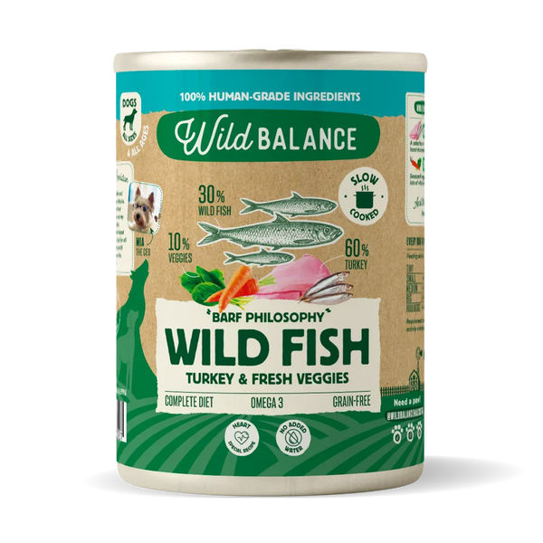 Lata Wild Balance 400gr WILD FISH
