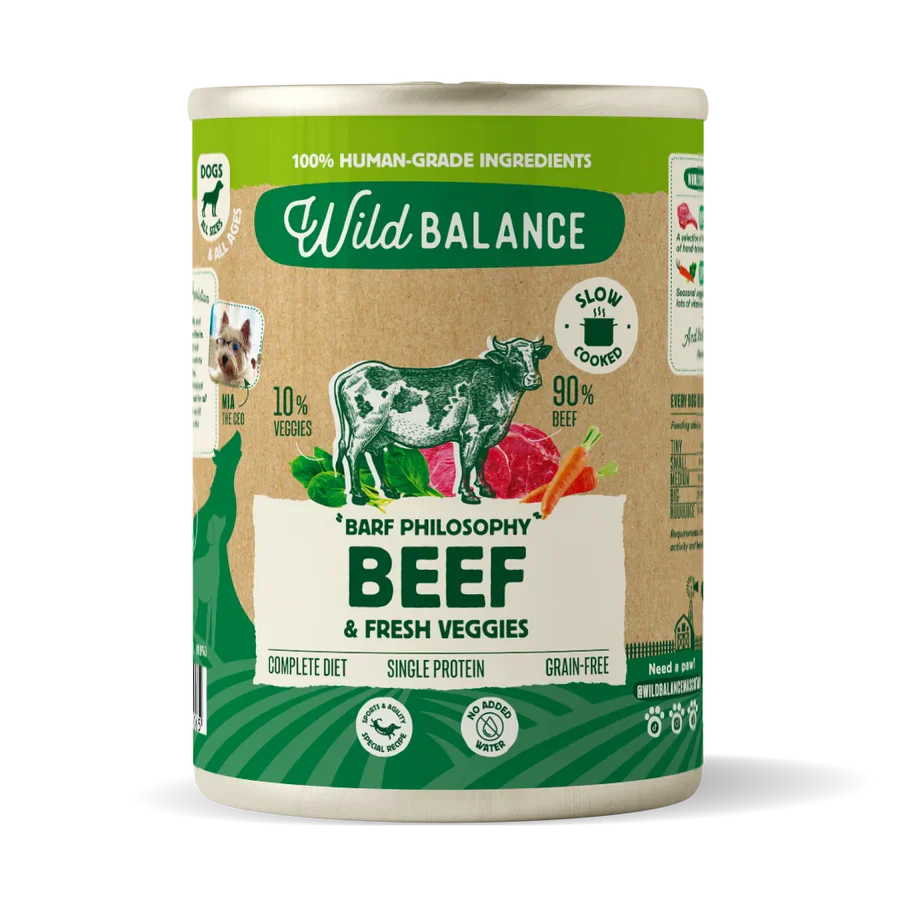 Lata Wild Balance 400gr BEEF