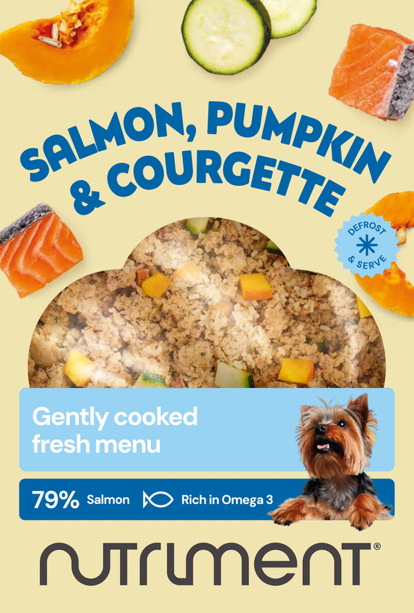 Nutriment cocinado salmon y calabaza 400gr |Barf Canarias|