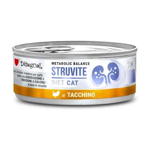 Lata Disugual gato estruvita pavo 85gr |Barf Canarias|