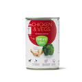 Lata Natura diet Pate de Pollo y verduras 400gr