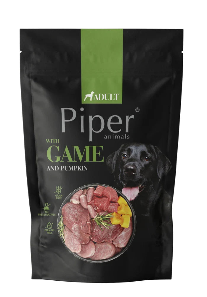 Piper pouch ciervo y calabaza 500gr |Barf Canarias|