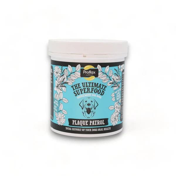 Proflax natural Dientes y encias sanos para perros - Patrulla contra la placa 325gr
