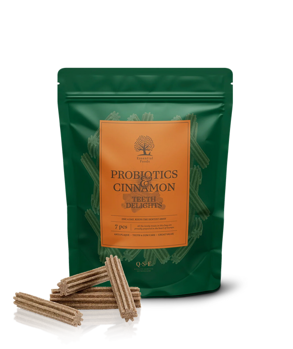 Essential Foods Stick Probioticos y Canela 7 pcs