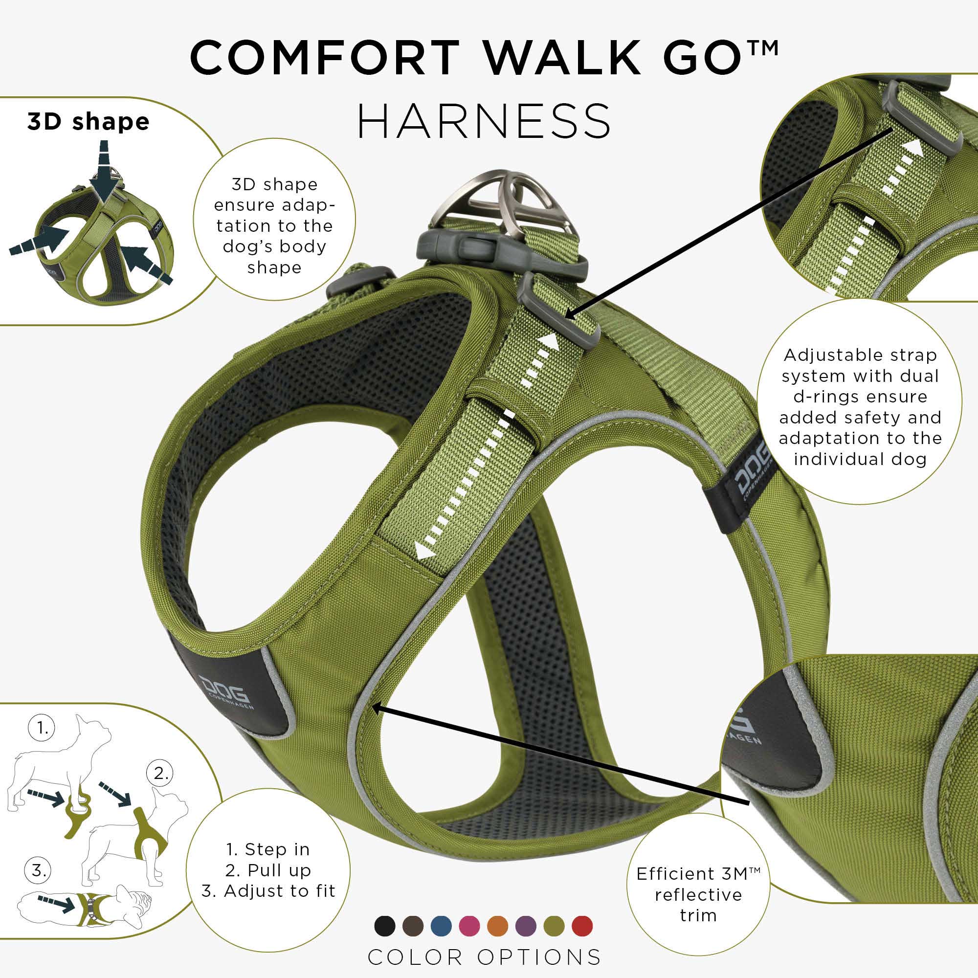 Arnés DOG Copenhagen Comfort Walk Go™